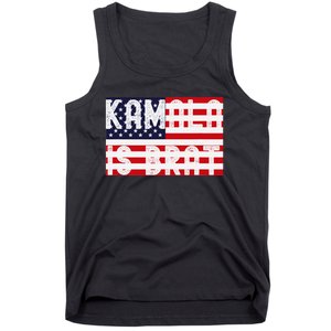 Kamala Is Green Brat Tank Top