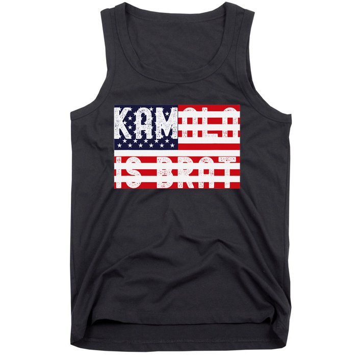 Kamala Is Green Brat Tank Top