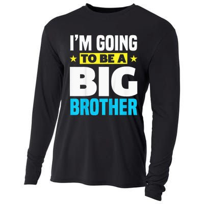 Kids Im Going To Be A Big Brother Cooling Performance Long Sleeve Crew