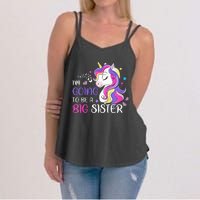 Kids Im Going To Be A Big Sister Unicorn Women's Strappy Tank