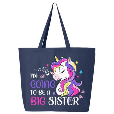 Kids Im Going To Be A Big Sister Unicorn 25L Jumbo Tote