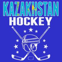 Kazakhstan Ice Hockey Fan Jersey Kazakhstani Flag Button