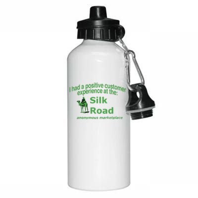 Ketpup I Had A Positive Customer Experience At The Silk Road Anonymous Marketpla Aluminum Water Bottle