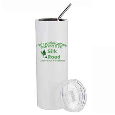 Ketpup I Had A Positive Customer Experience At The Silk Road Anonymous Marketpla Stainless Steel Tumbler