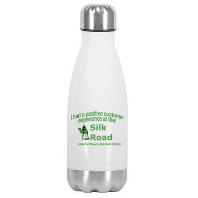 Ketpup I Had A Positive Customer Experience At The Silk Road Anonymous Marketpla Stainless Steel Insulated Water Bottle