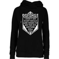 Kids Ice Hockey TShirt Funny Defenseman Player Tee Gift Womens Funnel Neck Pullover Hood