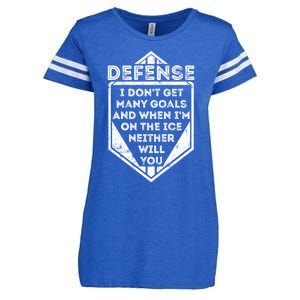 Kids Ice Hockey TShirt Funny Defenseman Player Tee Gift Enza Ladies Jersey Football T-Shirt