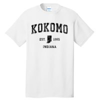 Kokomo Indiana In Vintage Established Sports Design Tall T-Shirt