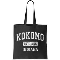 Kokomo Indiana In Vintage Established Sports Tote Bag