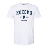 Kokomo Indiana In Vintage Sports Softstyle CVC T-Shirt