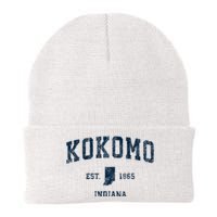 Kokomo Indiana In Vintage Sports Knit Cap Winter Beanie