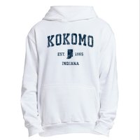 Kokomo Indiana In Vintage Sports Urban Pullover Hoodie