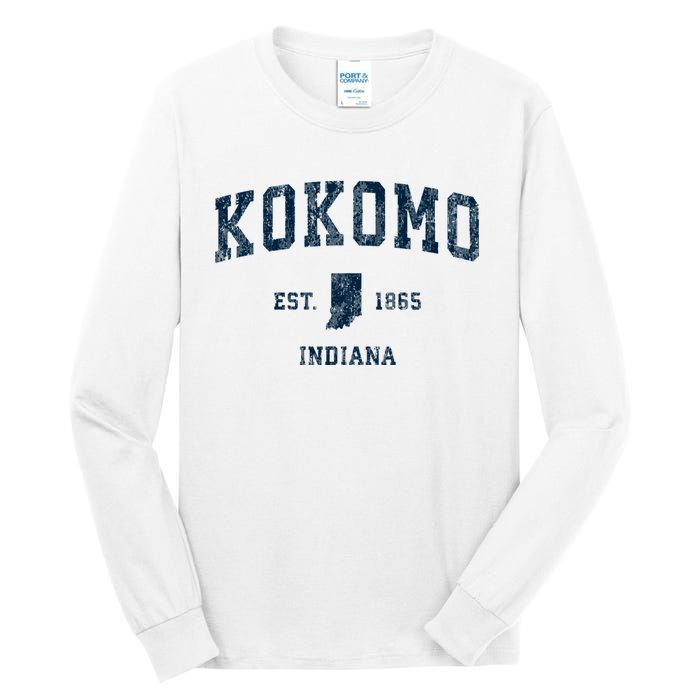 Kokomo Indiana In Vintage Sports Tall Long Sleeve T-Shirt