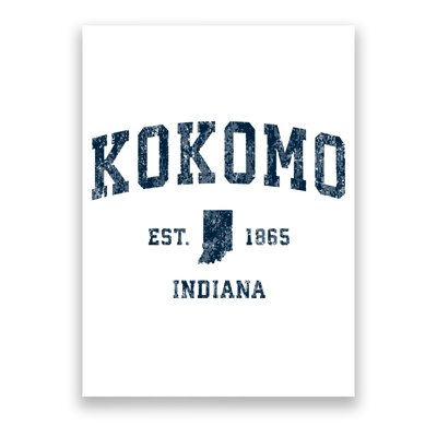 Kokomo Indiana In Vintage Sports Poster
