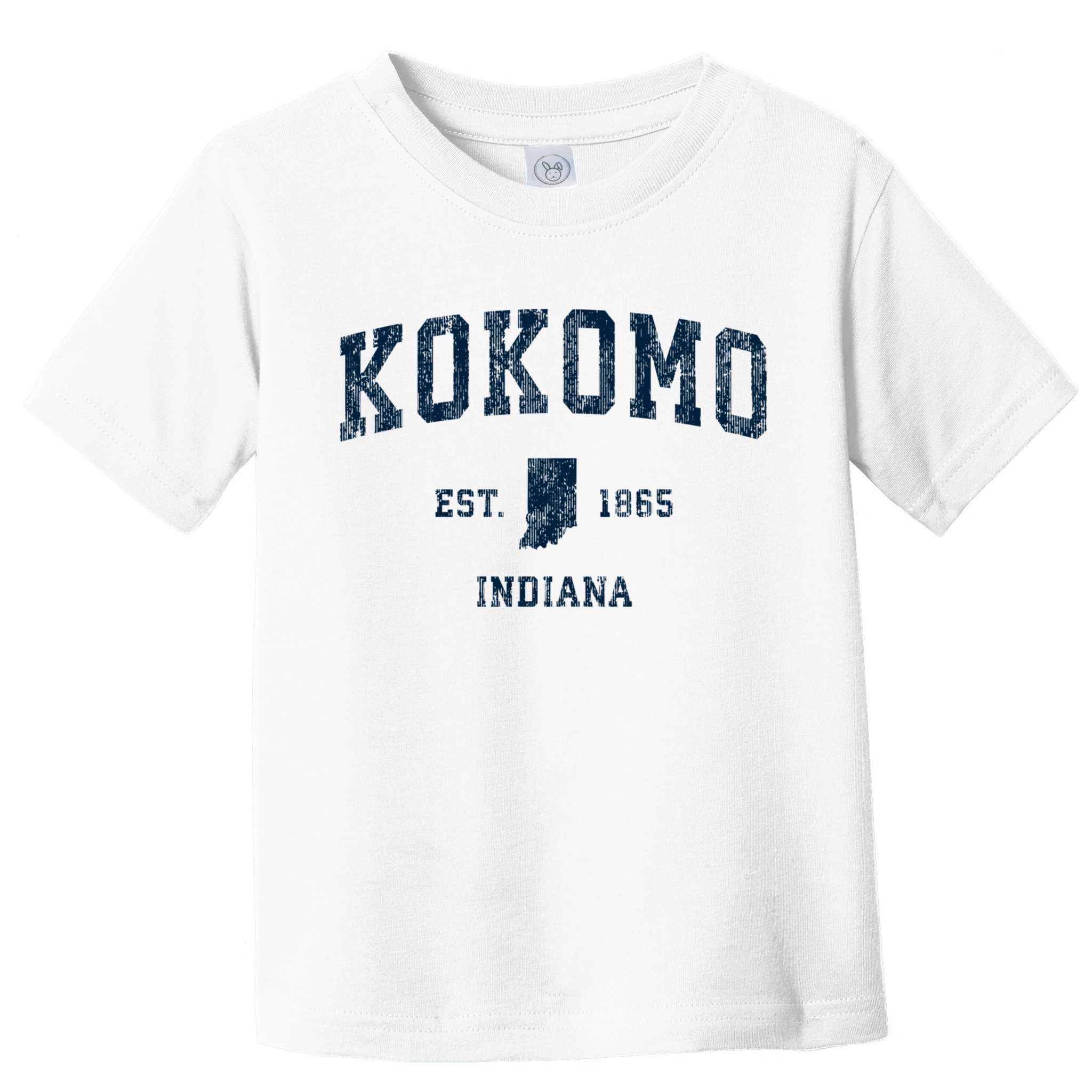 Kokomo Indiana In Vintage Sports Toddler T-Shirt