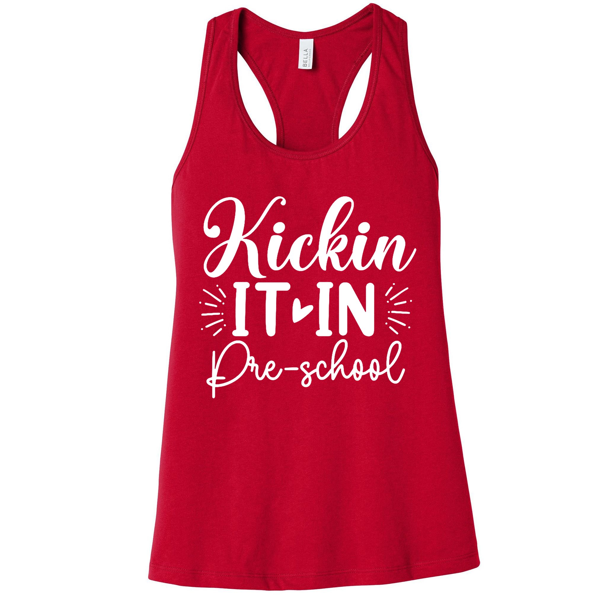 Kickin It In Pre School Womens Tank Top