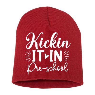Kickin It In Pre School Short Acrylic Beanie