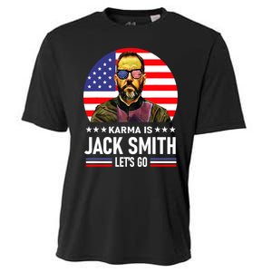 Karma Is Jack Smith Fan Club And USA Presidential Elections Cooling Performance Crew T-Shirt