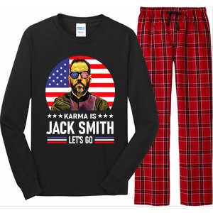 Karma Is Jack Smith Fan Club And USA Presidential Elections Long Sleeve Pajama Set