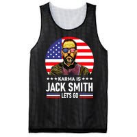 Karma Is Jack Smith Fan Club And USA Presidential Elections Mesh Reversible Basketball Jersey Tank