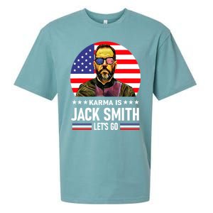 Karma Is Jack Smith Fan Club And USA Presidential Elections Sueded Cloud Jersey T-Shirt