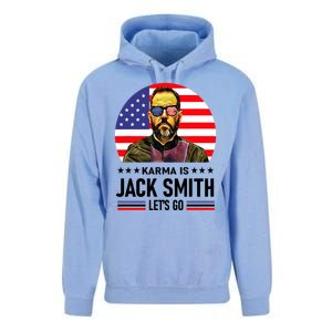 Karma Is Jack Smith Fan Club And USA Presidential Elections Unisex Surf Hoodie