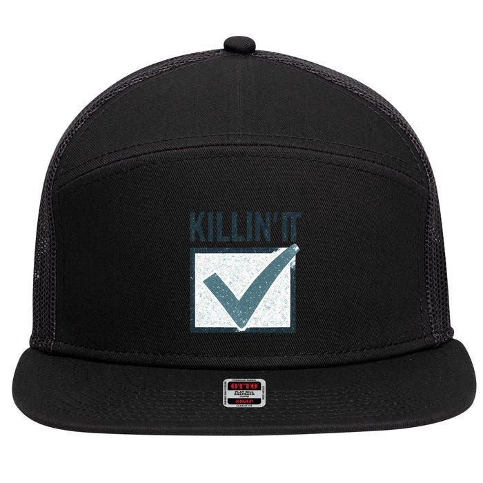Killin' It 7 Panel Mesh Trucker Snapback Hat