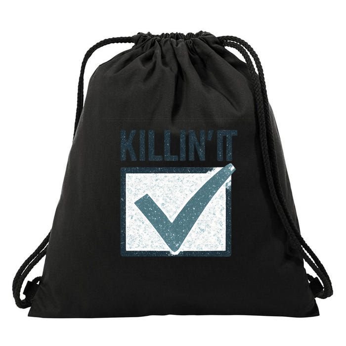 Killin' It Drawstring Bag