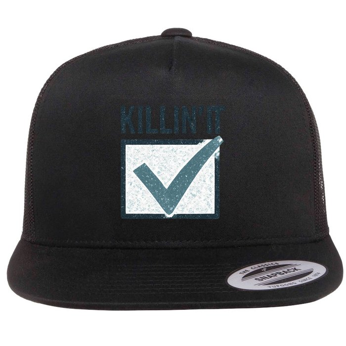 Killin' It Flat Bill Trucker Hat