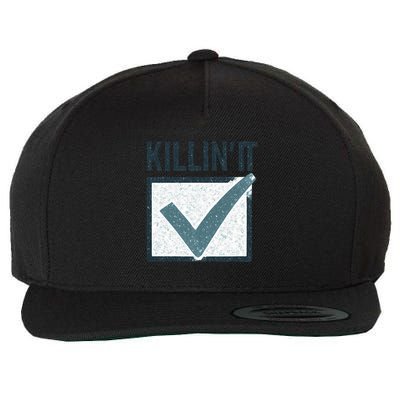 Killin' It Wool Snapback Cap