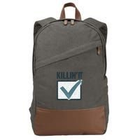 Killin' It Cotton Canvas Backpack