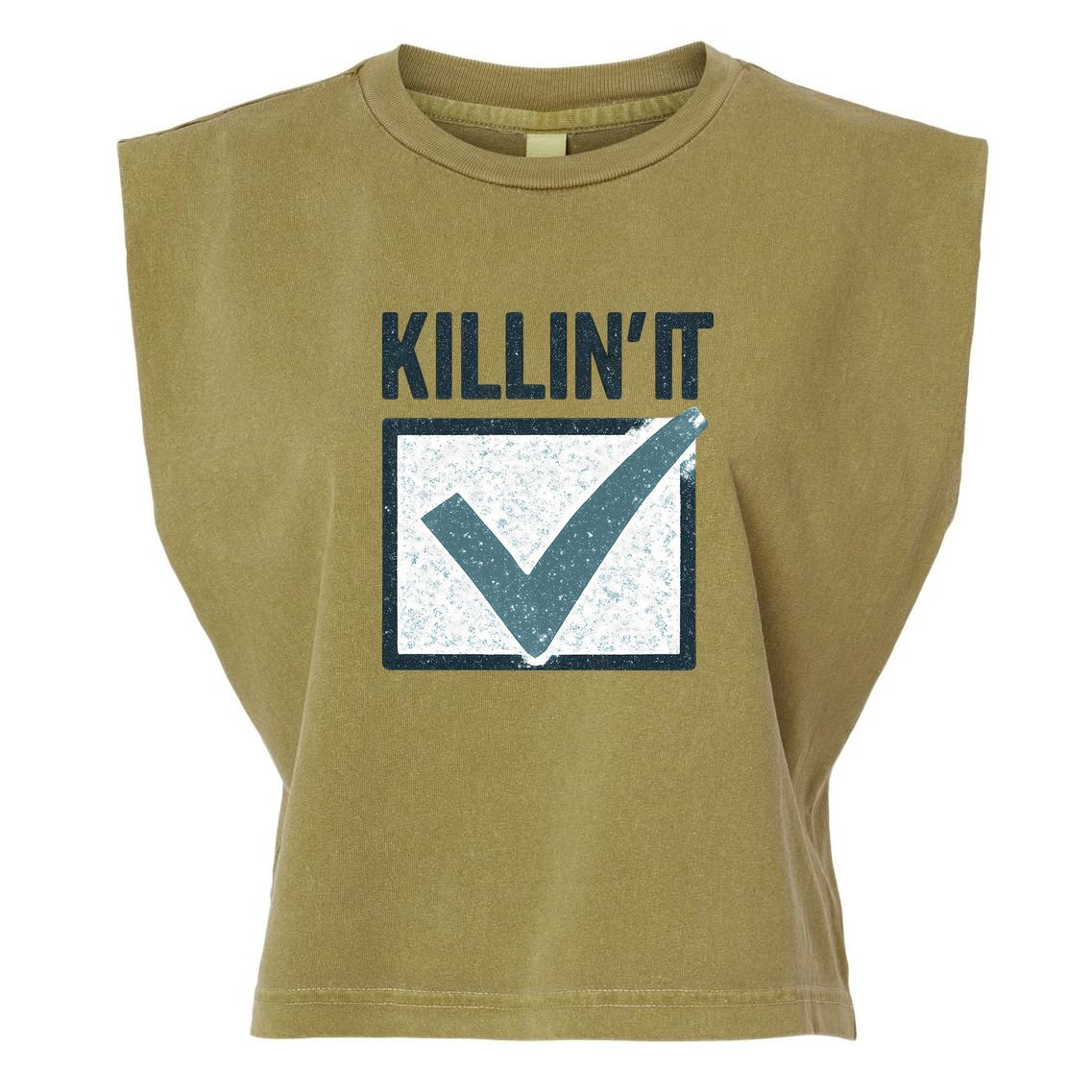 Killin' It Garment-Dyed Women's Muscle Tee