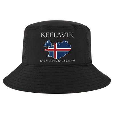 Keflavik Iceland Cool Comfort Performance Bucket Hat