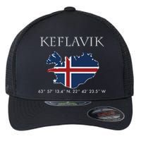 Keflavik Iceland Flexfit Unipanel Trucker Cap