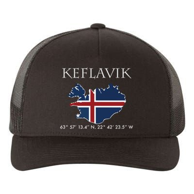 Keflavik Iceland Yupoong Adult 5-Panel Trucker Hat