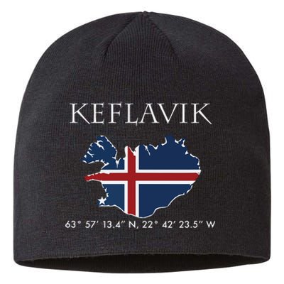 Keflavik Iceland Sustainable Beanie