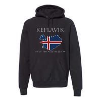 Keflavik Iceland Premium Hoodie