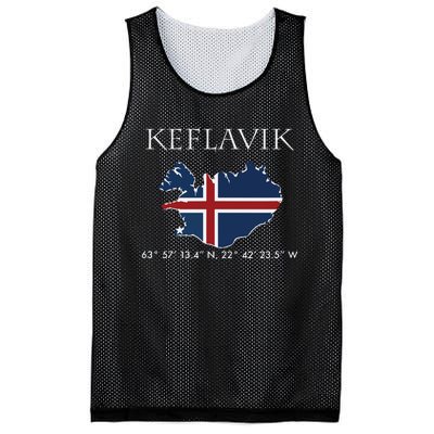 Keflavik Iceland Mesh Reversible Basketball Jersey Tank