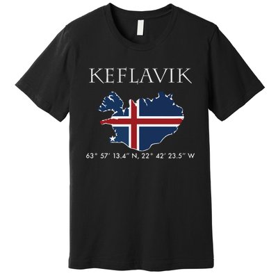 Keflavik Iceland Premium T-Shirt