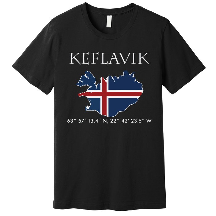 Keflavik Iceland Premium T-Shirt