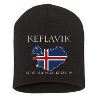 Keflavik Iceland Short Acrylic Beanie