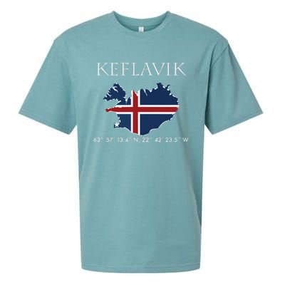 Keflavik Iceland Sueded Cloud Jersey T-Shirt