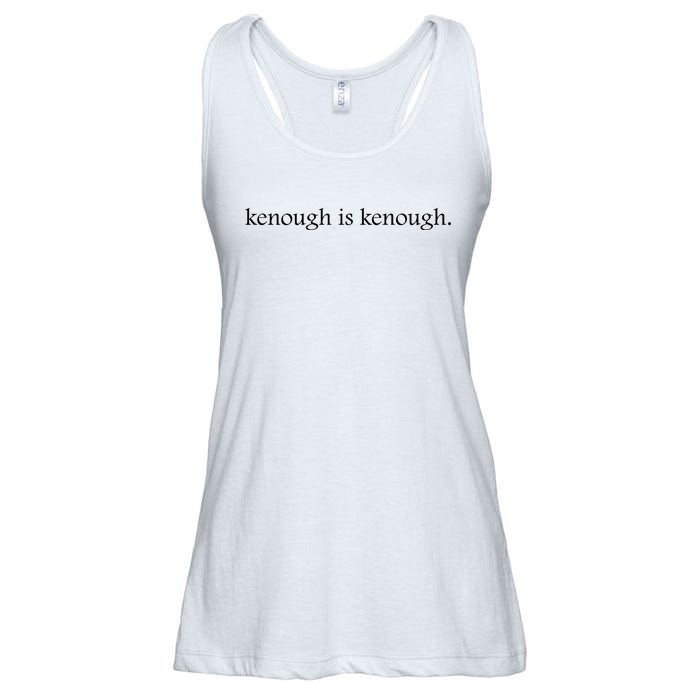 Kenough Is Kenough Trending Movie Slogan Im Kenough Fashion Statement Ladies Essential Flowy Tank