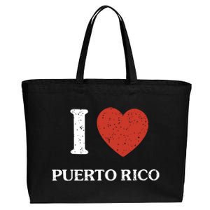 Kennethcole I Love Puerto Rico Cotton Canvas Jumbo Tote