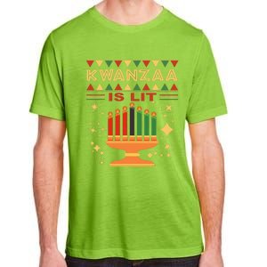 Kwanzaa Is Lit Adult ChromaSoft Performance T-Shirt