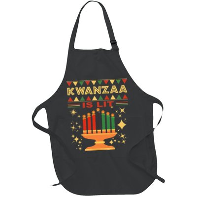 Kwanzaa Is Lit Apron