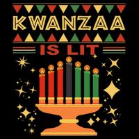 Kwanzaa Is Lit Impact Tech Backpack
