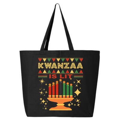 Kwanzaa Is Lit 25L Jumbo Tote