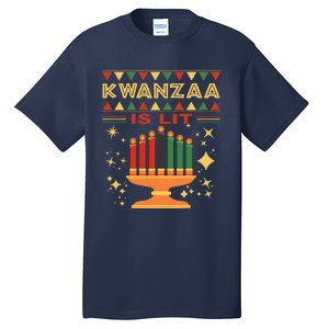 Kwanzaa Is Lit Tall T-Shirt