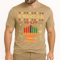 Kwanzaa Is Lit Cooling Performance Crew T-Shirt